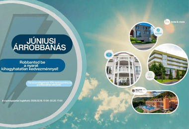 Júniusi árrobbanás– Wellness élmény a Duna Relax Hotelben Duna Relax Hotel
